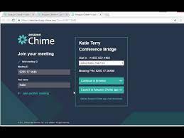 Amazon Chime Login