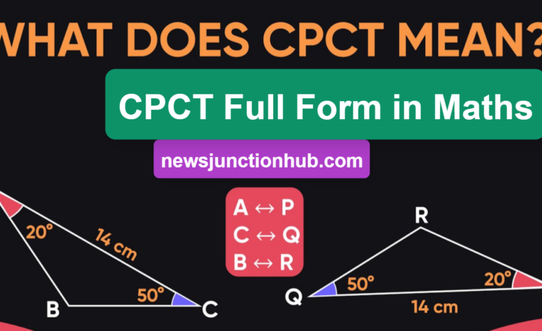 CPCT full form in Math